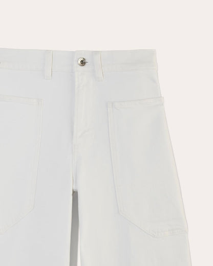 The Way-High® Gardener Cropped Jean | Ecru