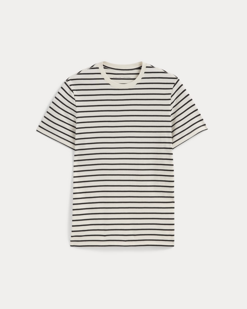 The Essential Organic Crew | Bone / Black