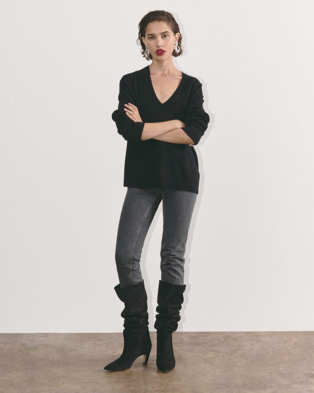 The Original Cheeky® Jean | Washed Charcoal | 28.5" Inseam