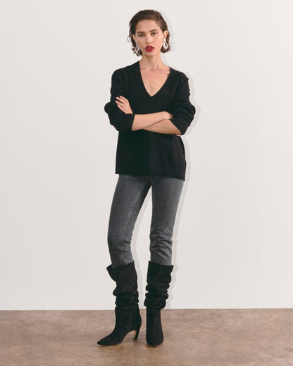 The Original Cheeky® Jean | Washed Charcoal | 28.5" Inseam