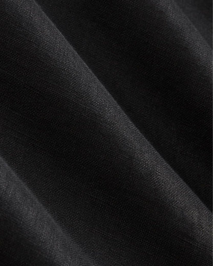 The Linen Easy Pant | Black