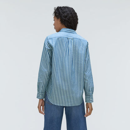 The Must-Have Oxford Shirt | Lapis Blue / Bright Jade / Optic White