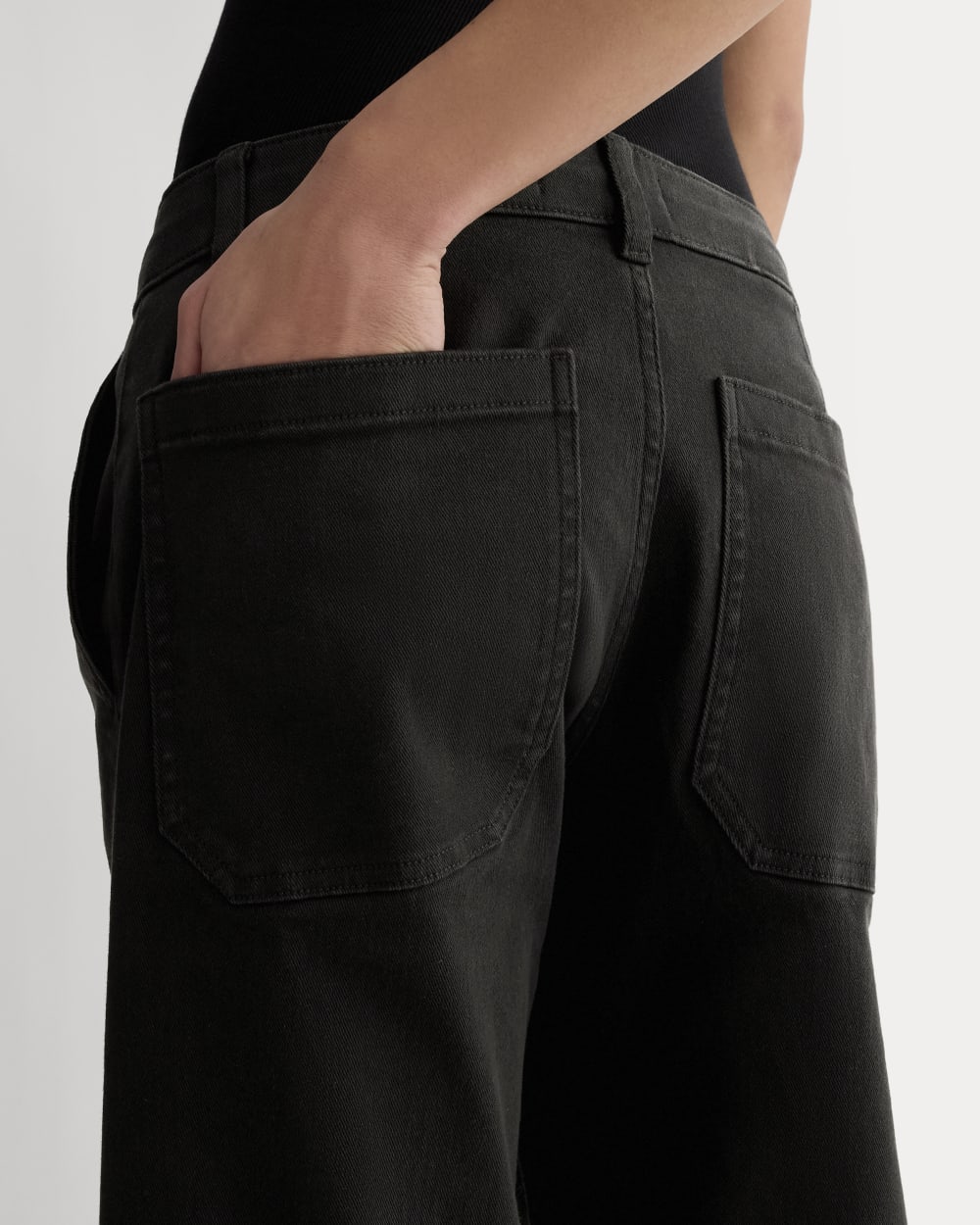 The Utility Straight-Leg Pant | Black | 28.5" Inseam