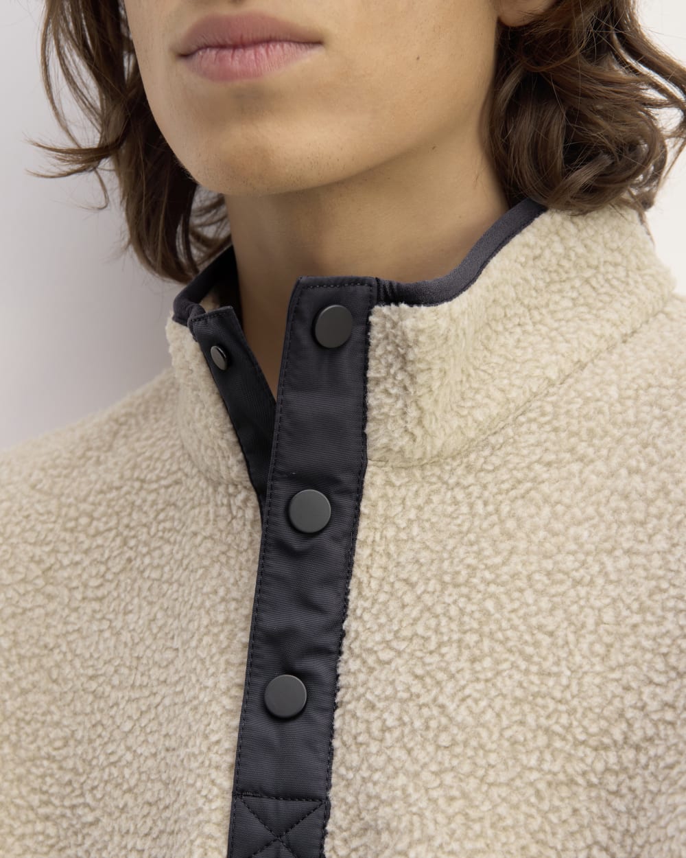 The ReNew Fleece Pullover | Oatmeal