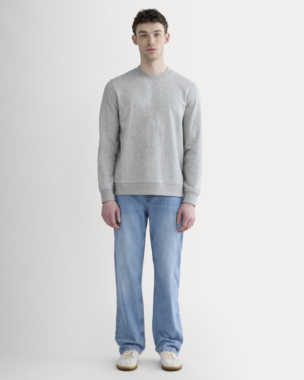 The Off-Duty Terry Crew | Heathered Grey