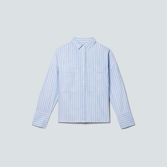 The Boxy Oxford | Sky / White