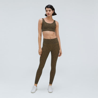 The Perform Bra® | Black / Breen Floral