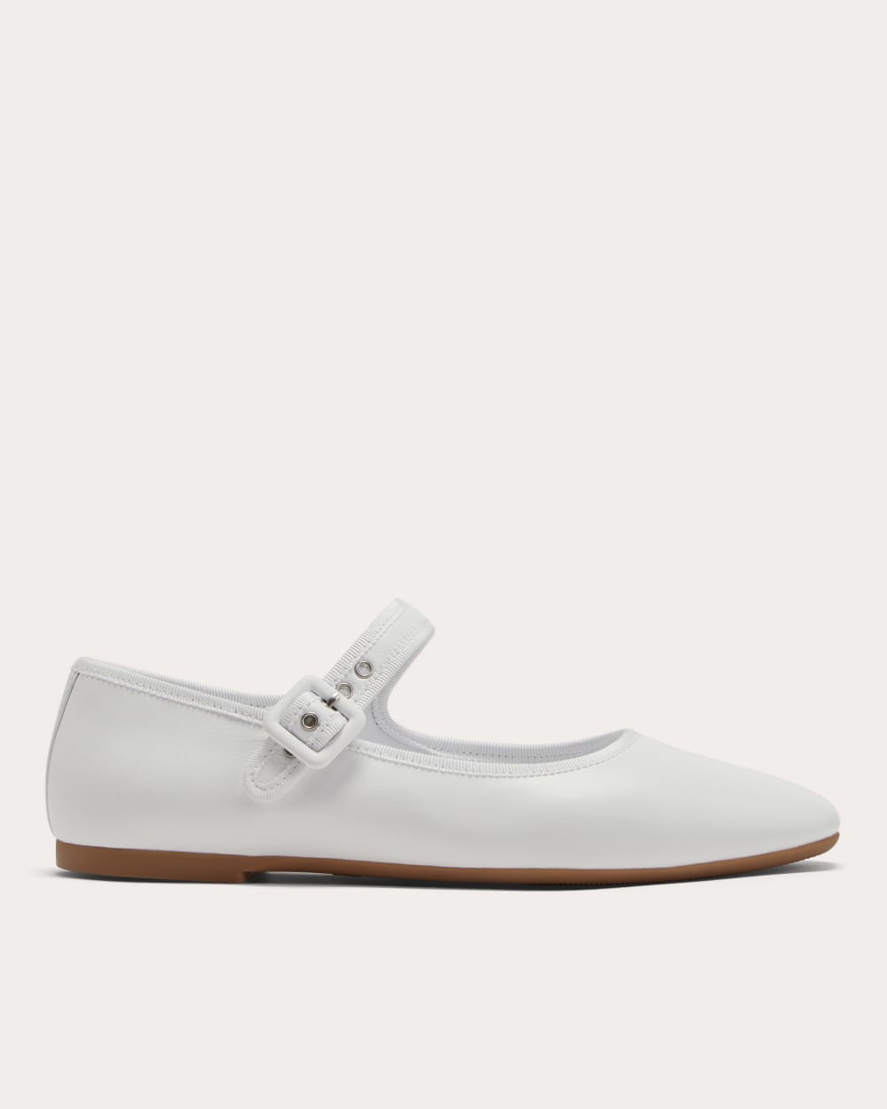 The Day Buckle Mary Jane | White
