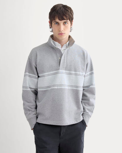 Off-Duty Terry Pullover | Vintage Heather Grey / Bone