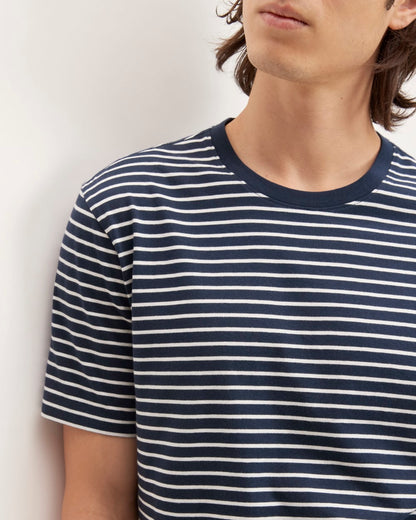 The Essential Organic Crew |  Navy / Bone