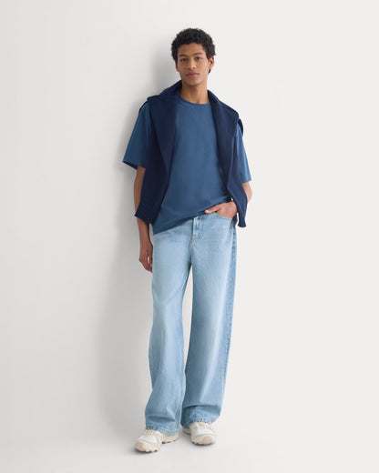 Archive Relaxed-Fit Cotton Crew | Midnight Navy