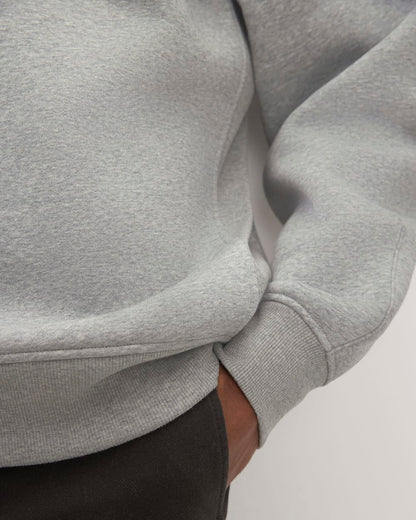 The ReTrack Fleece Half-Zip |  Heathered Grey