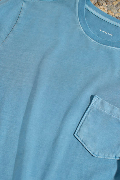 The Essential Organic Garment-Dyed Crew | Spring Lake