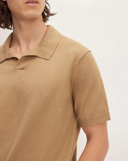 The No-Sweat Polo | Tiger's Eye