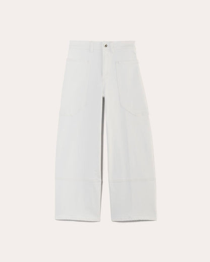 The Way-High® Gardener Cropped Jean | Ecru