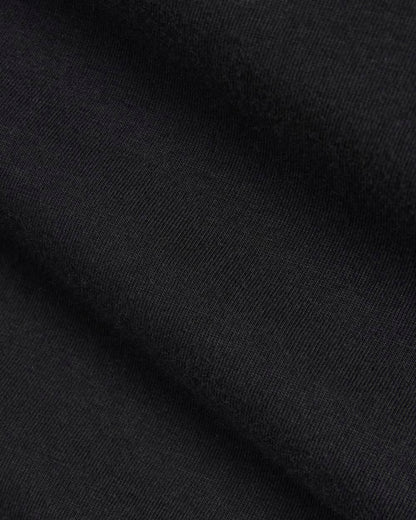 The Slim Long-Sleeve Crew in Essential Cotton | Black