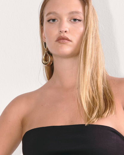 The Dream Strapless Dress | Black