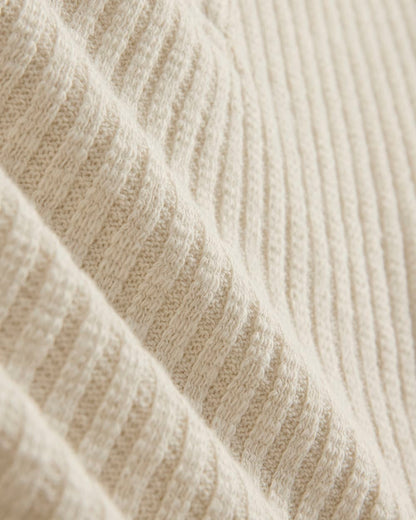 The Cozy Rib Henley | Bone