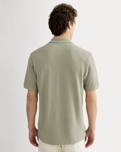 The Pique Polo | Eucalyptus