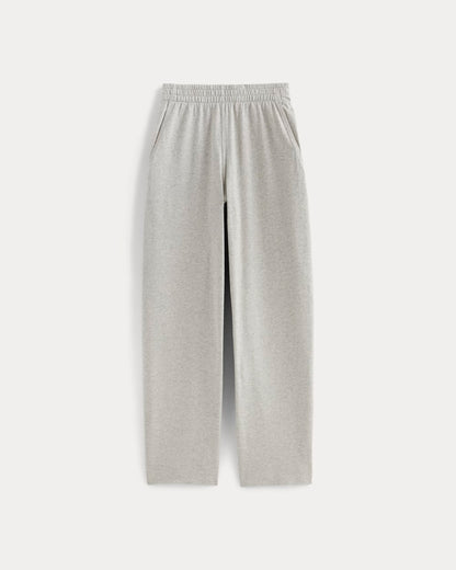 The Off-Duty Barrel Pant | Pale Heather Grey