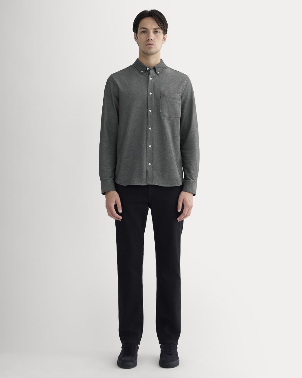 The Startup Shirt | Black Chambray