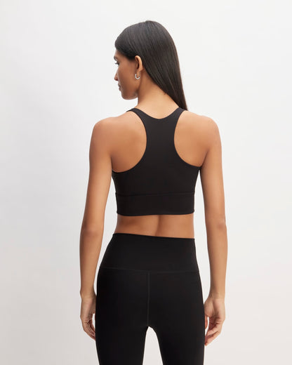 The Perform Longline Bra | Black