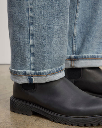 The Selvedge Loose Straight Jean | Longbay