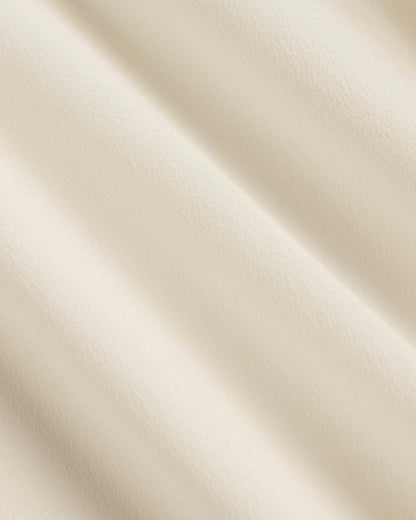 The Notch Shirt in Washable Silk | Off-White