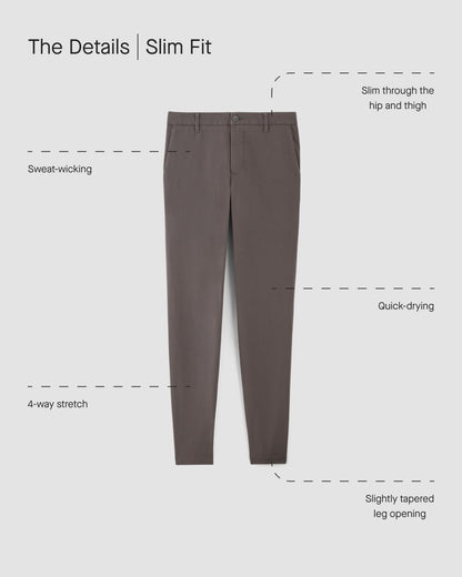 The Performance Chino | Uniform | Stone | Slim