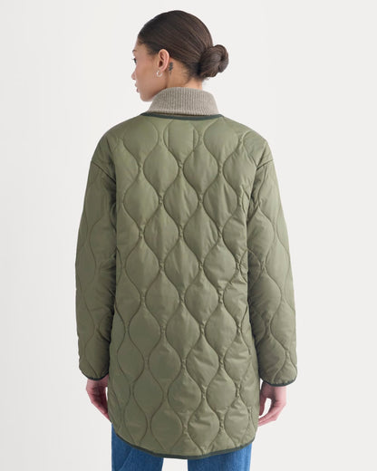 The Quilted Liner | Kalamata/Rosin