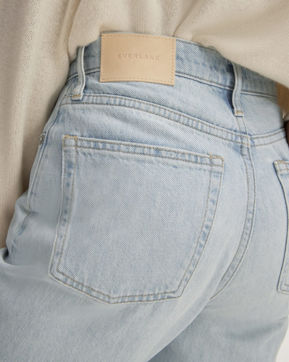 The ’90s Cheeky® Mended Jean | Patched Indigo | 26.5" Inseam