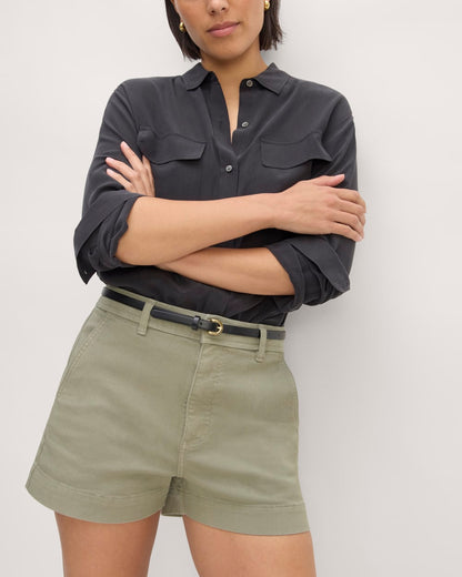 The Organic Way-High® Shortie Short | Sage Green