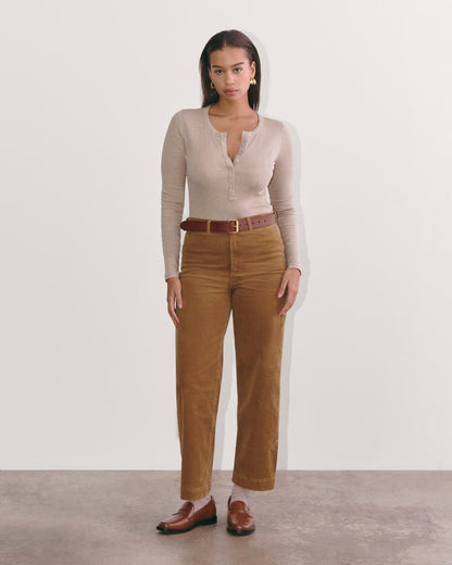 The Sailor Pant in Corduroy | Toasted Coconut