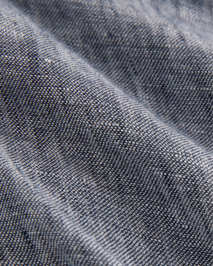 The Utility Coverall in Linen | Navy Chambray