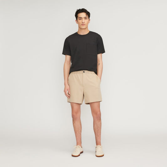 The Pull-On Performance Chino 5" Short | Trench Coat Khaki