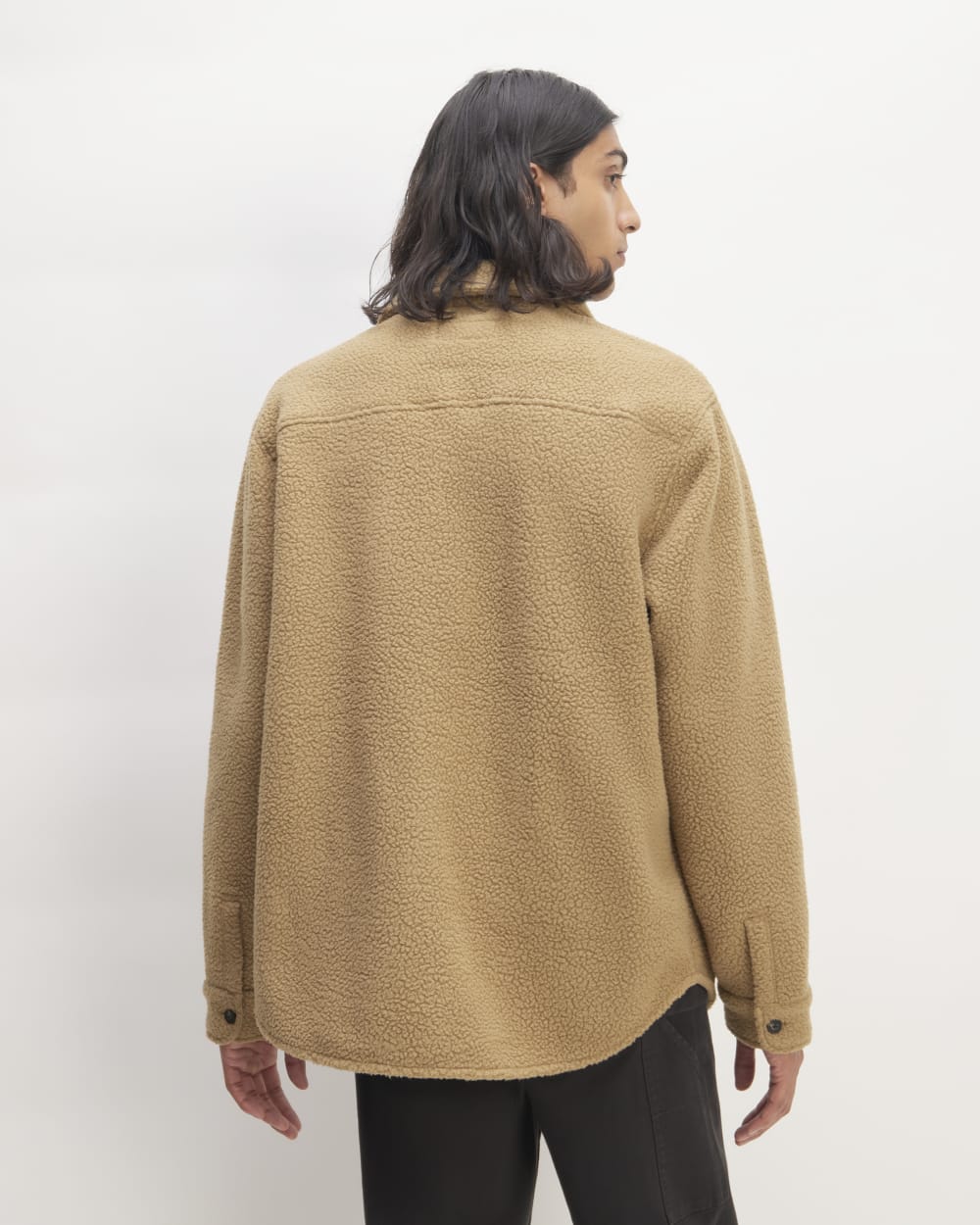 The ReNew Fleece Everyone Overshirt | Tiger's Eye