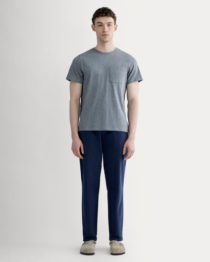 The Premium-Weight Pocket Tee | Uniform | Mid Heathered Grey