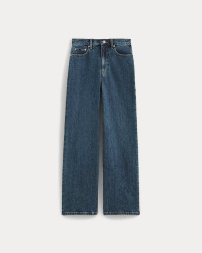 The Way-High® Sailor Jean |  Deep Blue | 27.5" Inseam