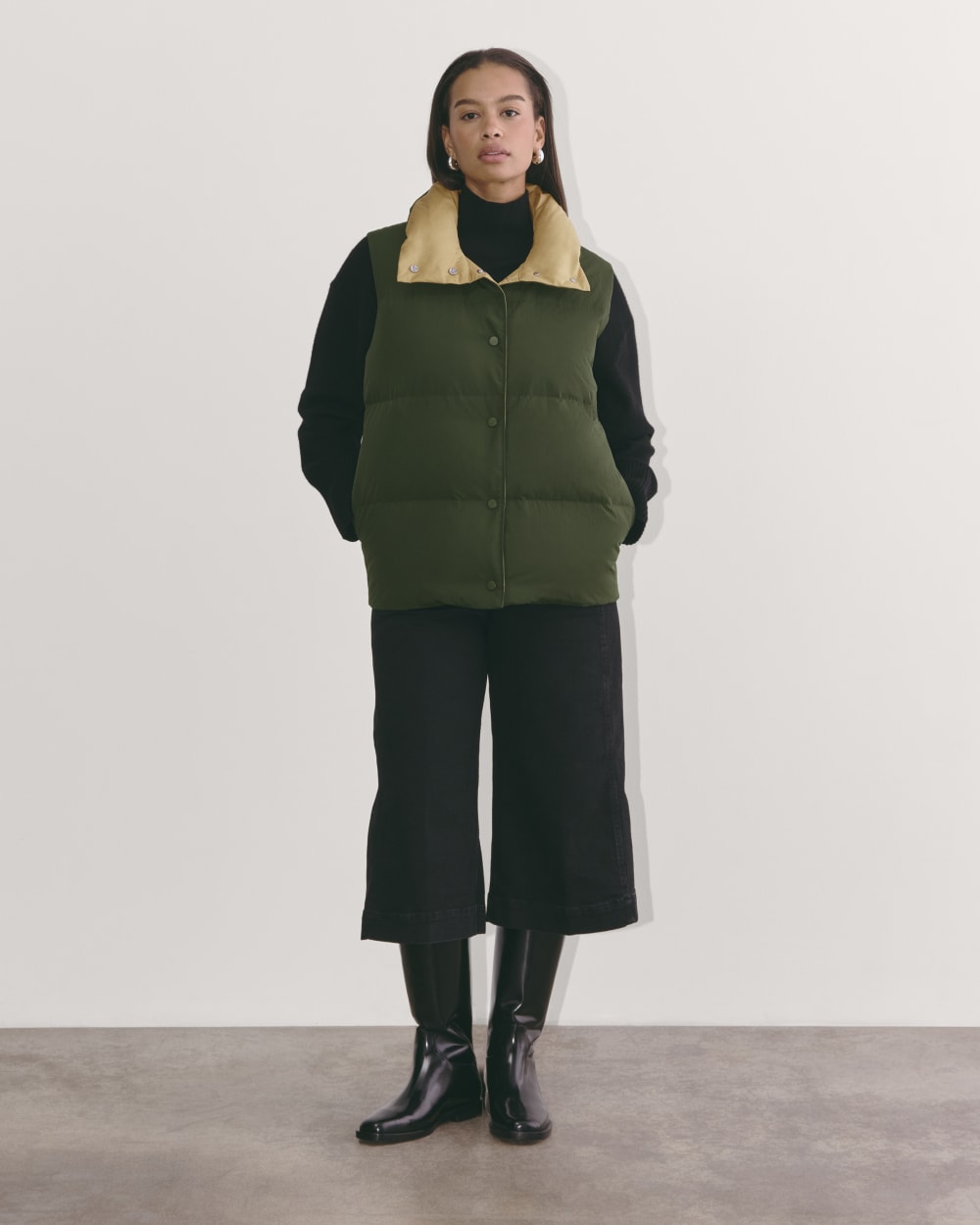 The Puffer Vest | Dark Forest