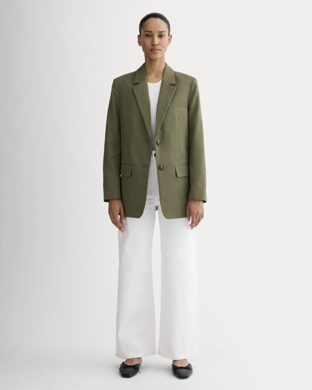 The Oversized Blazer in Buttersmooth | Kalamata