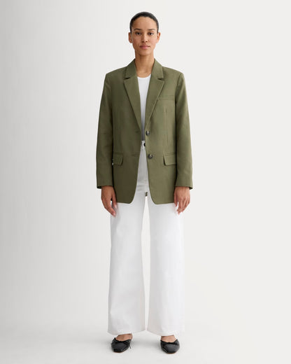The Oversized Blazer in Buttersmooth | Kalamata