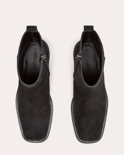 The City Boot | Black Suede