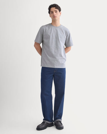 Archive Standard-Fit Cotton Crew | Vintage Heather Grey