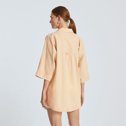 The Cotton Tourist Shirt | Orange Plaid