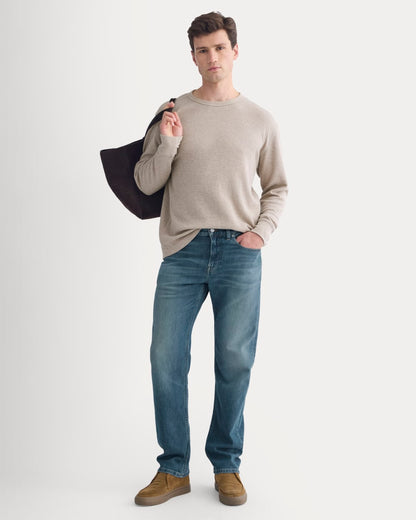 Thermal Crew in Cozy Waffle | Heathered Oatmeal