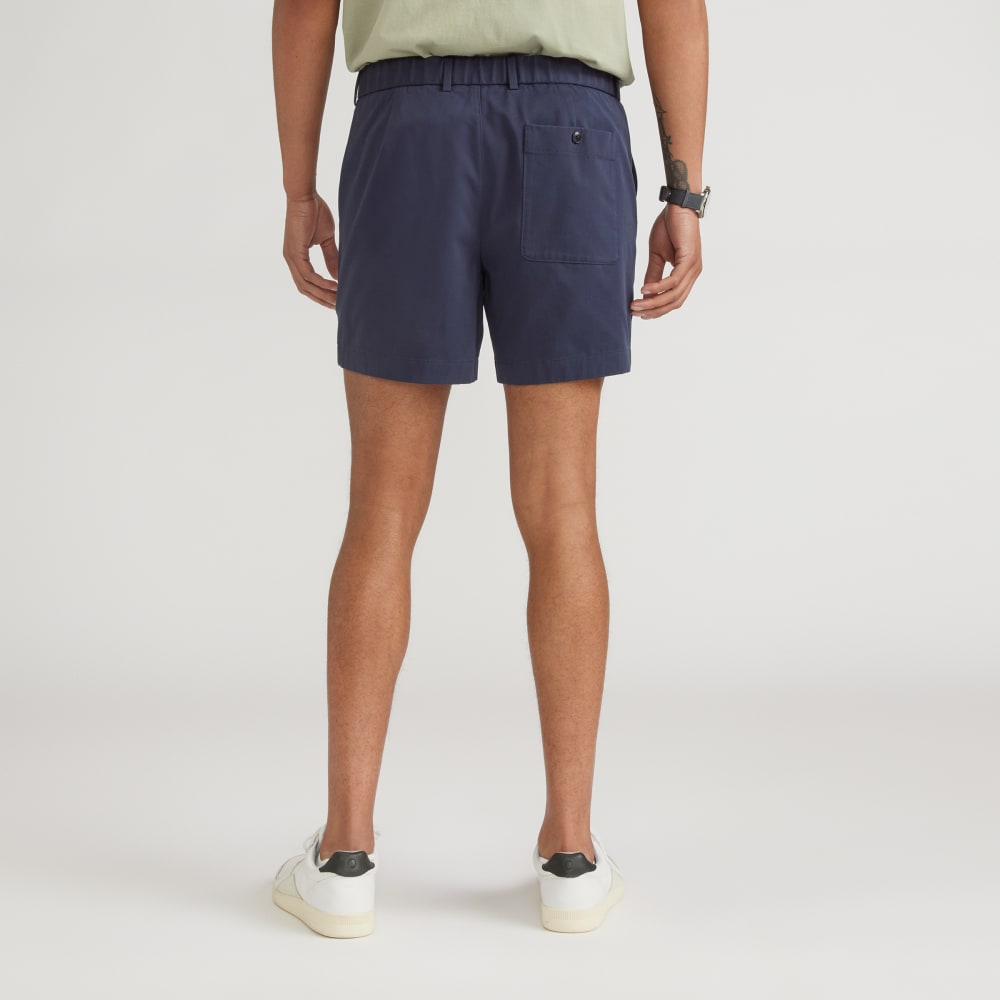 The Pull-On Performance Chino 5" Short | Deep Navy