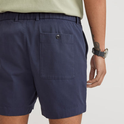 The Pull-On Performance Chino 5" Short | Deep Navy