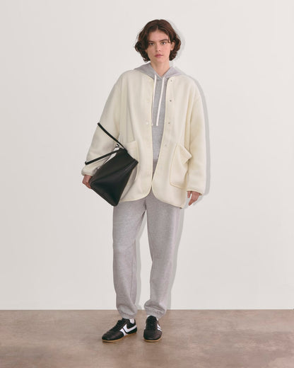 The Teddy Liner | Heathered Oat