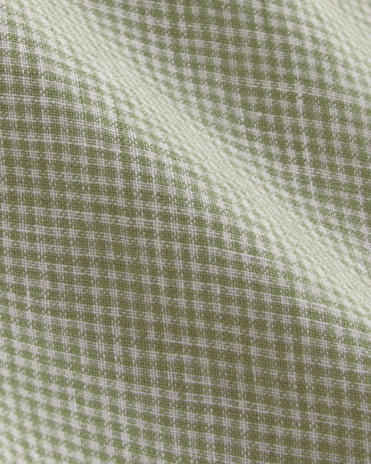 The Notch Shirt in Linen | Elm Gingham