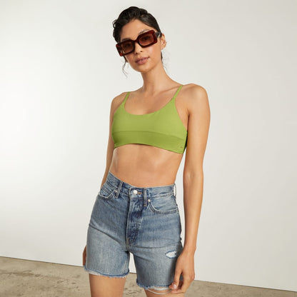 The Scoop-Neck Bikini Top | Pepper